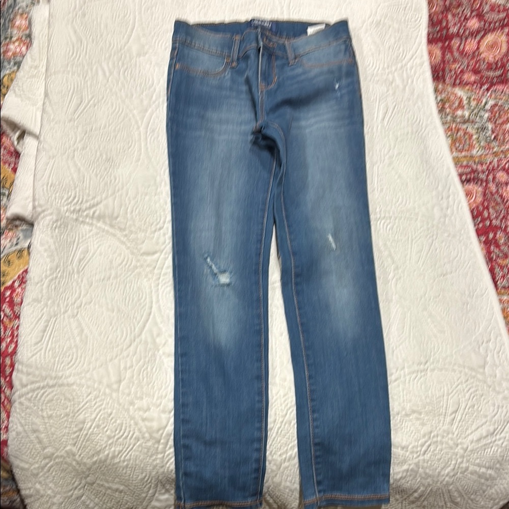 Blue Distressed Jeans
